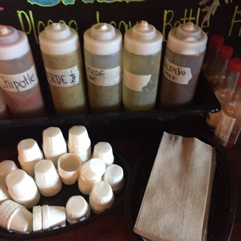 Tacovore - Salsa choices. - Mexican Near Me - Eugene, Oregon