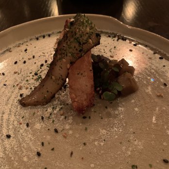 jeong - First course of tasting menu - crispy rice - Korean Near Me - Chicago, Illinois