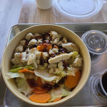 Lucky Duck Claw House - Teriyaki bowl with rice and veggies - Arcades Near Me - Oak Park, Illinois Lucky Duck Claw House - Teriyaki bowl with rice and veggies - Arcades Near Me - Oak Park, Illinois