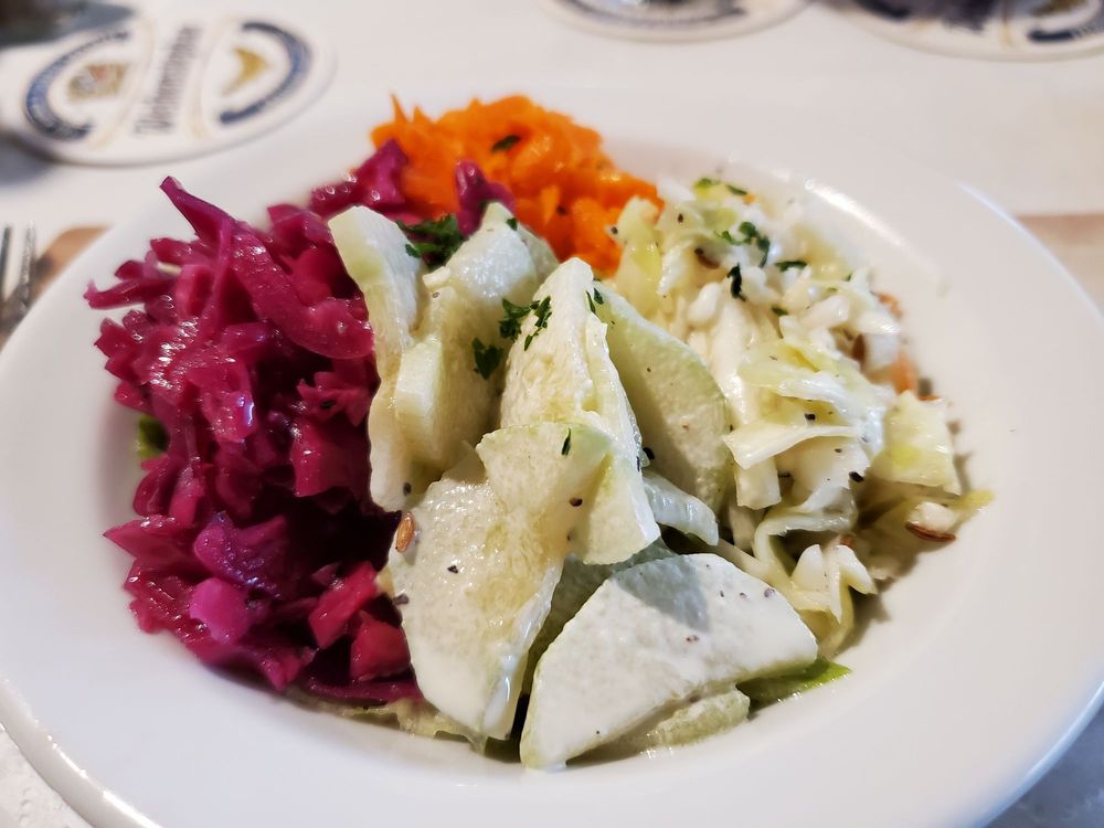 Food from German Restaurant Stammtisch