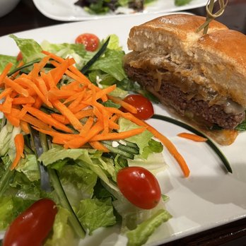 Sidetrack Bar + Grill - Split sidetrack burger - American Near Me - Pleasanton, California