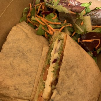 Baygreens - Chicken Pesto Panini - Salad Near Me - Oakland, California Baygreens - Chicken Pesto Panini - Salad Near Me - Oakland, California
