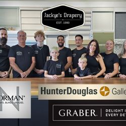 Jackyes Drapery - Hunter Douglas, Graber, Norman.