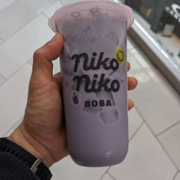 Taro milk tea Taro milk tea