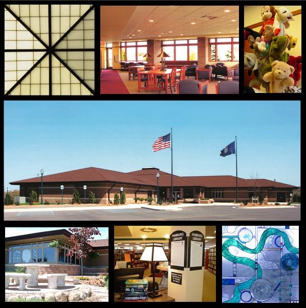 HAMBURG TOWNSHIP LIBRARY Updated July 2024 10411 Merrill Rd, Hamburg, Michigan Libraries