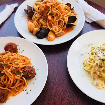 Fiero Caffe - Spaghetti & meatballs, frutti di mare, and their carbonara. all so delicious and filling. - Coffee & Tea Near Me - San Mateo, California Fiero Caffe - Spaghetti & meatballs, frutti di mare, and their carbonara. all so delicious and filling. - Coffee & Tea Near Me - San Mateo, California