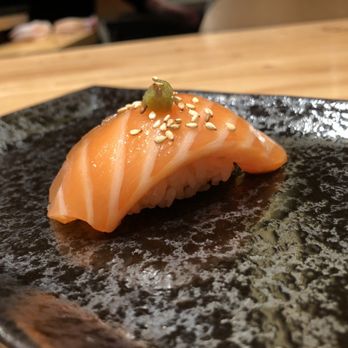 Hidden Fish - Salmon nigiri - Sushi Bars Near Me - San Diego, California Hidden Fish - Salmon nigiri - Sushi Bars Near Me - San Diego, California