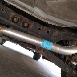 DOBBS TIRE & AUTO CENTERS - Y pipe connecting to the right muffler