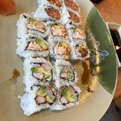 Little Tokyo - 3 roll lunch special (some already eaten...)