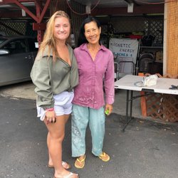 Kona Kay's Mac-Nut Products - The owner and producer herself! Very kind and sweet.