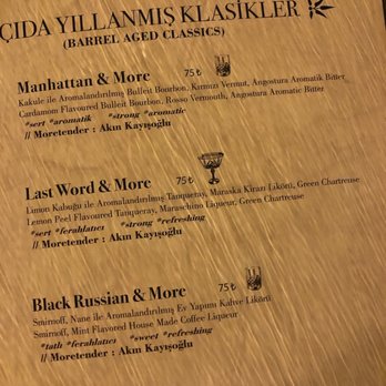 Moretenders' Cocktail Crib - Cocktail Menu - Cocktail Bars Near Me - Istanbul, 34
