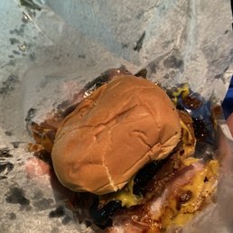 Terrible photo of the amazingly satisfying PLNT Mushroom Bacon Burger Terrible photo of the amazingly satisfying PLNT Mushroom Bacon Burger