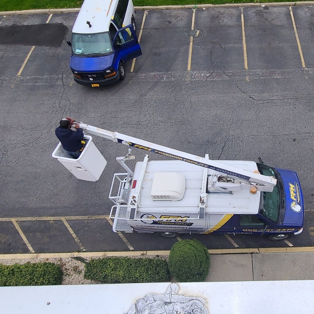 Slide of Freedom Facility Maintanence