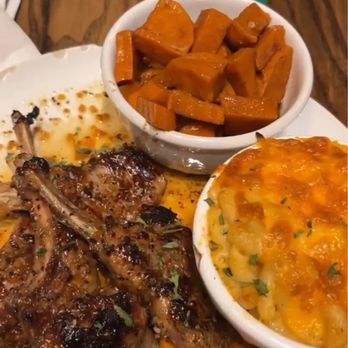 Southern Fire Kitchen - Nasty lamb chops nasty macaroni and cheese and ok yams - Southern Near Me - Brookhaven, Georgia
