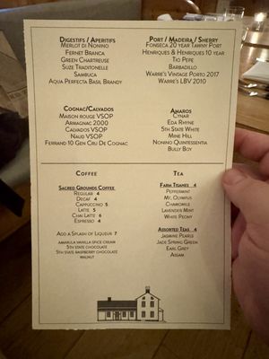 Menu photo 1 Swyft Restaurant Kent, CT