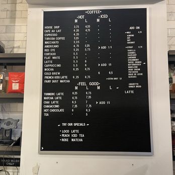 Le Reveil Coffee - menu - Coffee & Tea Near Me - New York, New York
