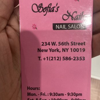 Sofia's Fashion Nails - Nail Salons Near Me - New York, New York