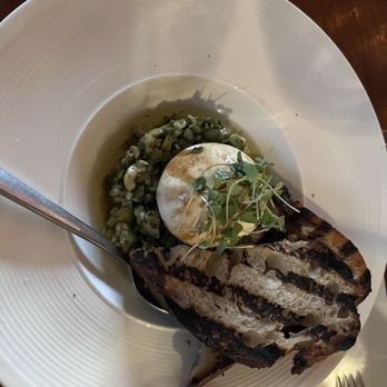 The Pocket - Burrata $22, ORDER THIS! - New American Near Me - Carmel-by-the-Sea, California