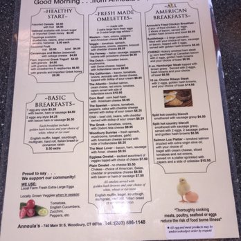 Annoulas Taverna - Breakfast & Brunch Near Me - Woodbury, Connecticut