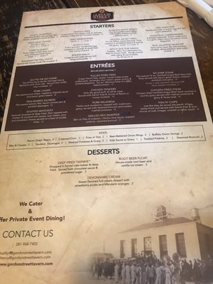 Menu photo 7 Gordon Street Tavern Alvin, TX Menu photo 7 Gordon Street Tavern Alvin, TX