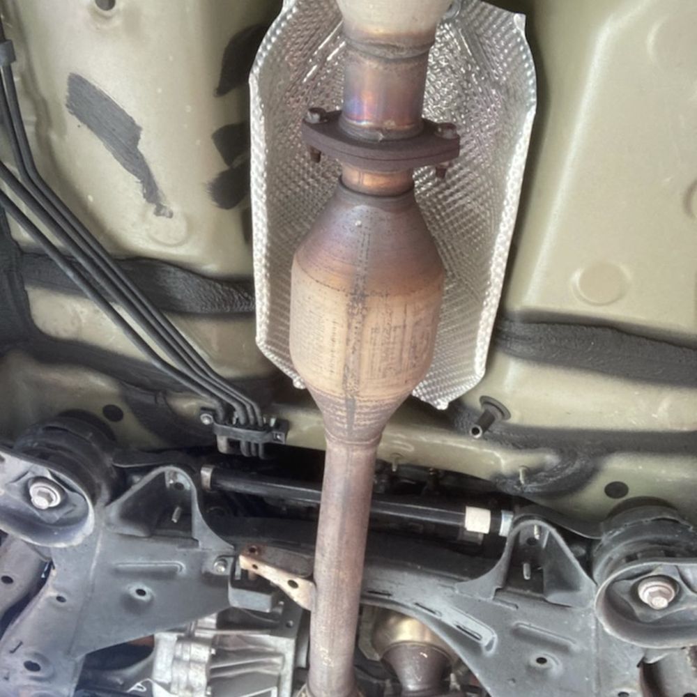 A+ Mufflers & Brakes - Catalytic Converter before Shield - Auto Customization Near Me - Honolulu, Hawaii A+ Mufflers & Brakes - Catalytic Converter before Shield - Auto Customization Near Me - Honolulu, Hawaii