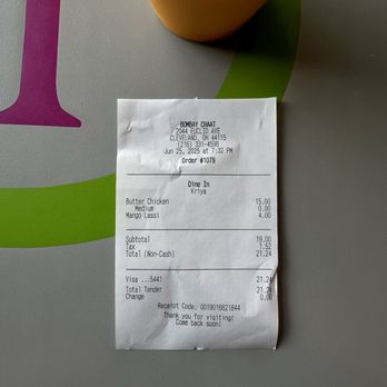 Bombay Chaat - Mango Lassi - Indian Near Me - Cleveland, Ohio