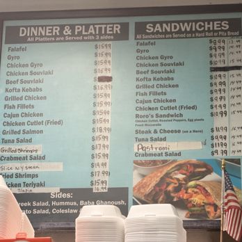 Roro's Gyro - Menu November 2025 - American Near Me - Valley Stream, New York
