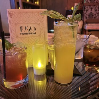 1923 Prohibition Bar - Our drinks. - Cocktail Bars Near Me - Las Vegas, Nevada