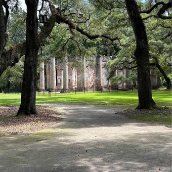 Old Sheldon Church Ruins - View walking in - Landmarks & Historical Buildings Near Me - Yemassee, South Carolina Old Sheldon Church Ruins - View walking in - Landmarks & Historical Buildings Near Me - Yemassee, South Carolina