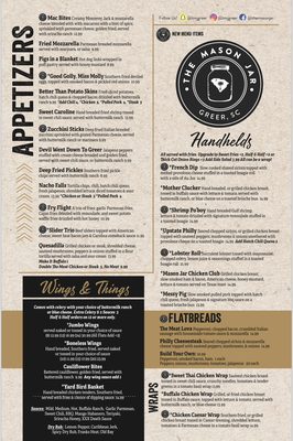 Menu photo 3 The Mason Jar Greer, SC Menu photo 3 The Mason Jar Greer, SC