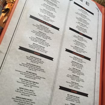 Empire - Menu - Lounges Near Me - Boston, Massachusetts