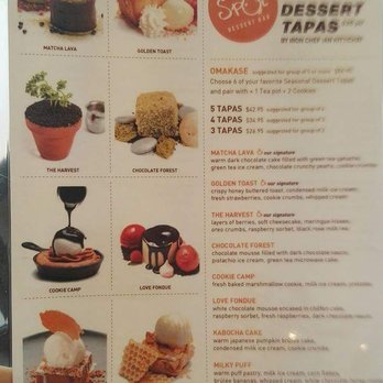 Spot Dessert Bar - Menu - Desserts Near Me - Flushing, New York Spot Dessert Bar - Menu - Desserts Near Me - Flushing, New York