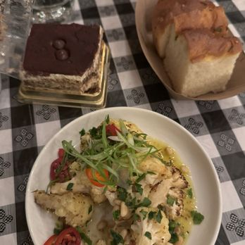 Forma Pasta Factory - cauliflower Focaccia Flat Bread Tiramisu - Italian Near Me - Brooklyn, New York
