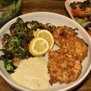 Written By The Seasons - Smoked Trout Fritters - New American Near Me - Dallas, Texas Written By The Seasons - Smoked Trout Fritters - New American Near Me - Dallas, Texas
