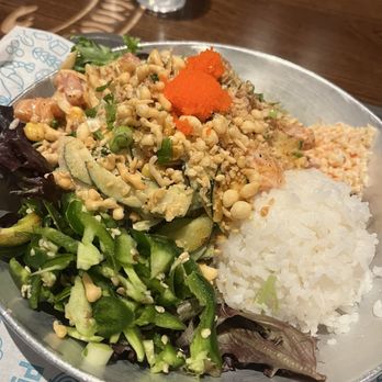 Uroko Poke - 2-scoop bowl w/ rice and salad. - Japanese Near Me - Costa Mesa, California Uroko Poke - 2-scoop bowl w/ rice and salad. - Japanese Near Me - Costa Mesa, California