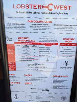 Menu photo 3 Lobster West Coronado, CA