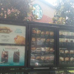 Drive thru menu