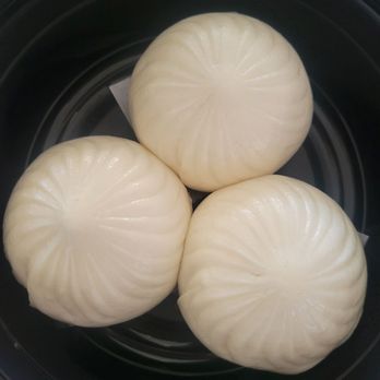 One More Bite Dumpling House - Vegetable buns (fits in the palm of your hand) - Shanghainese Near Me - San Marcos, California