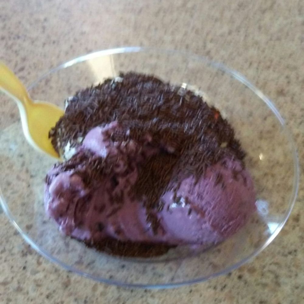 Graeter's Ice Cream - Peanut butter chocolate chip & raspberry chocolate chip ice cream with chocolate jimmies. - Ice Cream & Frozen Yogurt Near Me - Newport, Kentucky Graeter's Ice Cream - Peanut butter chocolate chip & raspberry chocolate chip ice cream with chocolate jimmies. - Ice Cream & Frozen Yogurt Near Me - Newport, Kentucky