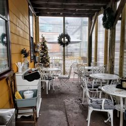 Cottage Creperie - Patio Seating at Cottage Creperie