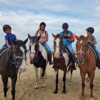 Virginia Beach Horseback - You then give the guide your mobile device to take photos of your party - Horseback Riding Near Me - Virginia Beach, Virginia