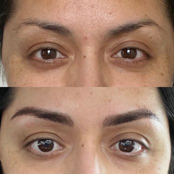 Celine’s Beauty Studio - Initial session for microblade eyebrows with minimal shading by Celine. Top: before. Bottom: after. - Permanent Makeup Near Me - San Diego, California Celine’s Beauty Studio - Initial session for microblade eyebrows with minimal shading by Celine. Top: before. Bottom: after. - Permanent Makeup Near Me - San Diego, California