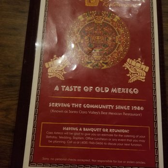 Casa Azteca - Mexican Near Me - Milpitas, California Casa Azteca - Mexican Near Me - Milpitas, California