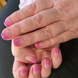 My ombre gel manicure My ombre gel manicure
