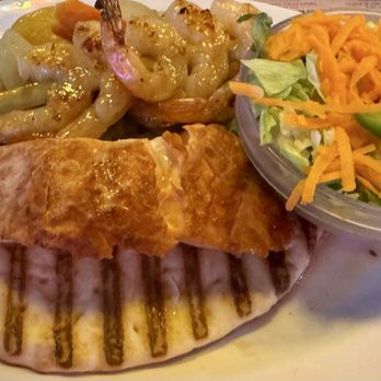 Dallas BBQ - Salmon & Shrimp Combo - Barbeque Near Me - New York, New York