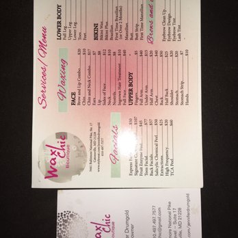 Wax Chic Boutique - Skin Care Near Me - Owings Mills, Maryland Wax Chic Boutique - Skin Care Near Me - Owings Mills, Maryland