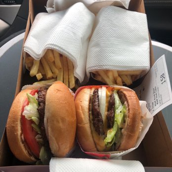 In-N-Out Burger - Cute little carry out tray when you go through the drive thru. - Burgers Near Me - Hurst, Texas In-N-Out Burger - Cute little carry out tray when you go through the drive thru. - Burgers Near Me - Hurst, Texas