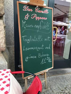 Menu photo 2 Don Camillo & Peppone Leipzig, SN