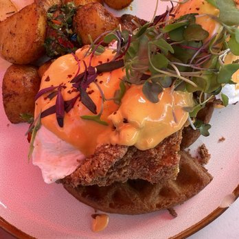 Eggy’s Neighborhood Kitchen - BEST chicken in waffles , hands down !! - Breakfast & Brunch Near Me - Berkeley, California Eggy’s Neighborhood Kitchen - BEST chicken in waffles , hands down !! - Breakfast & Brunch Near Me - Berkeley, California