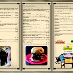 Menu 2018